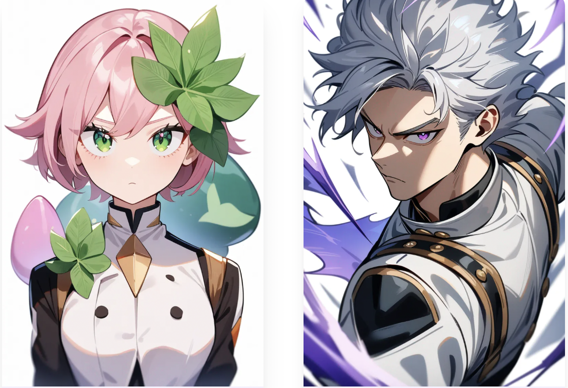 OC character setup